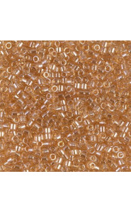 Miyuki delica beads 10/0 - Transparent light topaz luster DBM-101